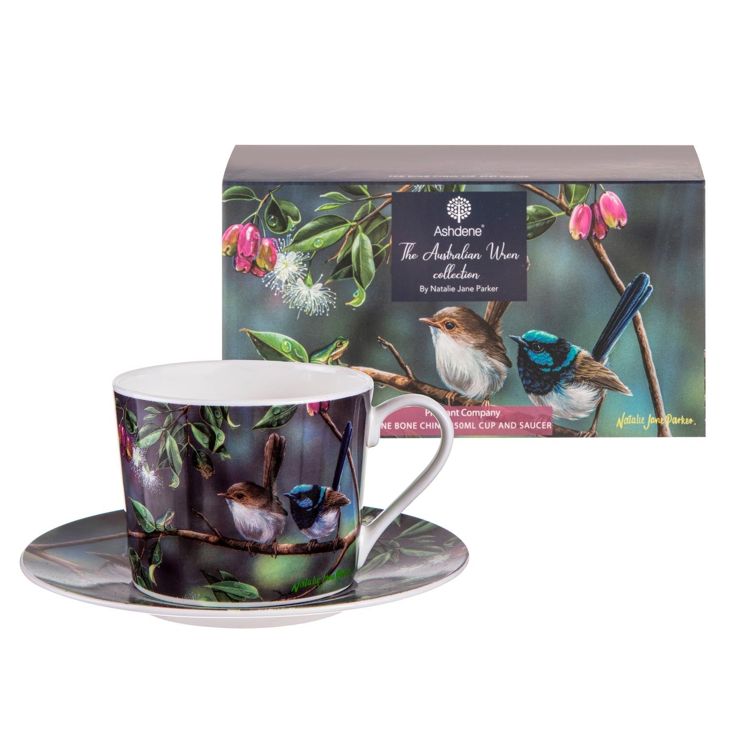 Ashdene Australian Wren Pleasant Company Cup & Saucer