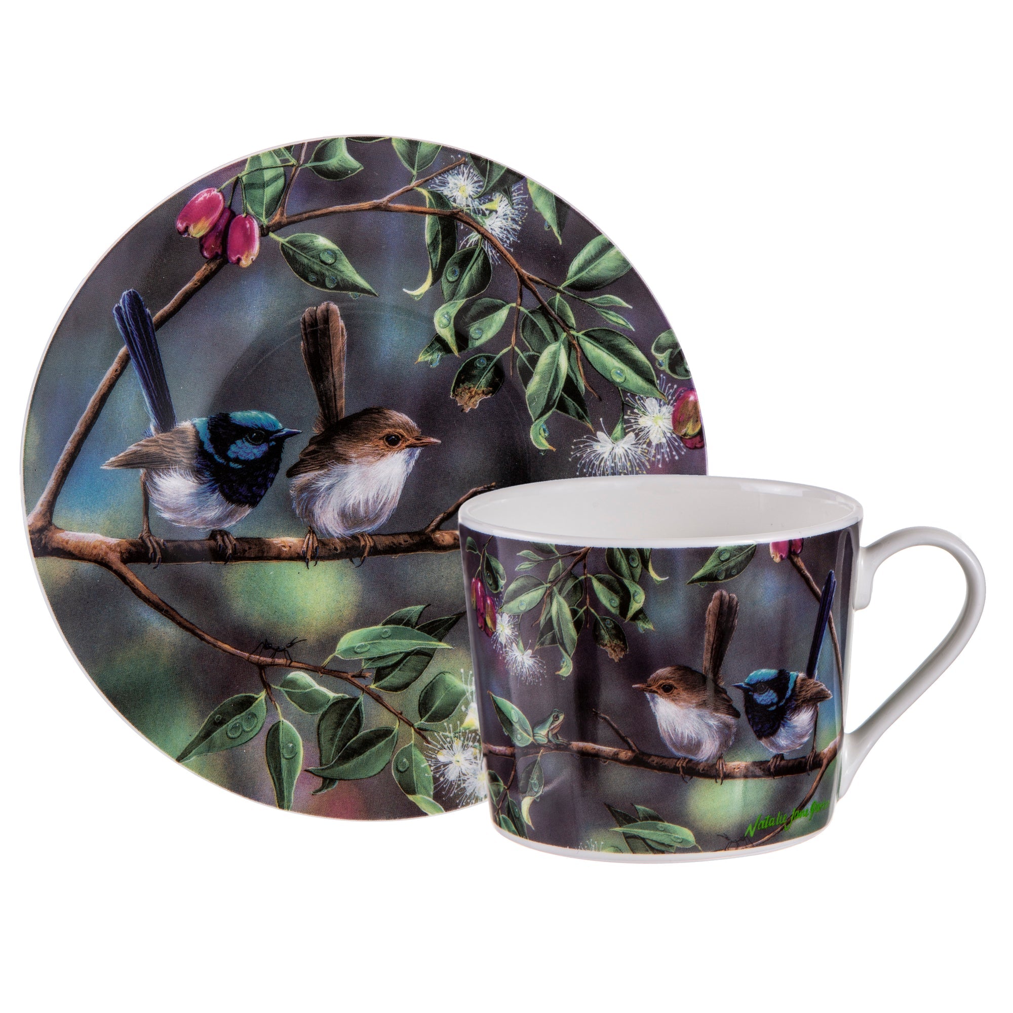 Ashdene Australian Wren Pleasant Company Cup & Saucer