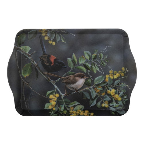 Ashdene Australian Wren Wattle Dance Scatter Tray