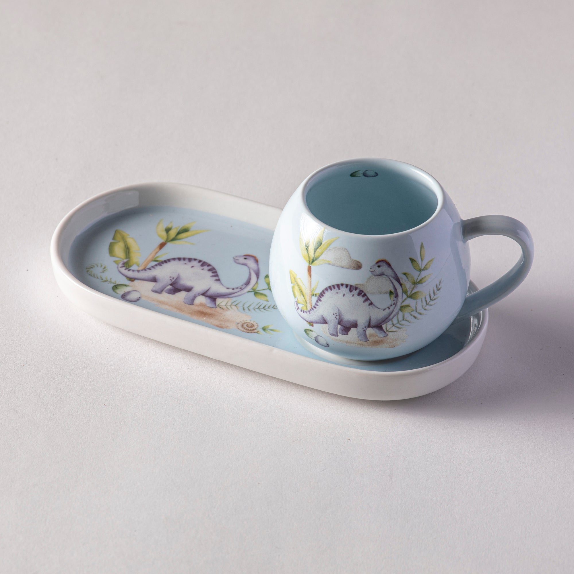 Ashdene Dino Land Mug & Plate Set