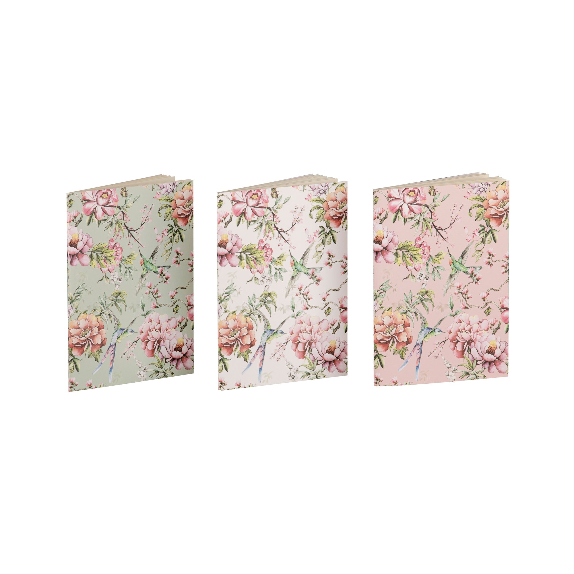 Ashdene Chinoiserie A6 Softcover 3pk Notebook