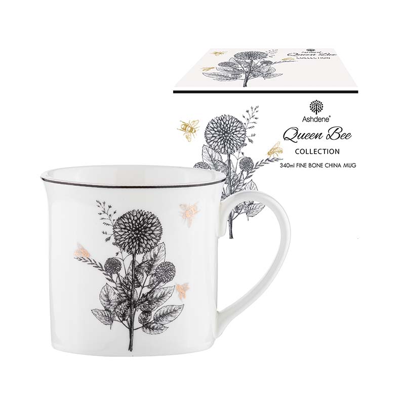 Ashdene Queen Bee Wide Flare Mug