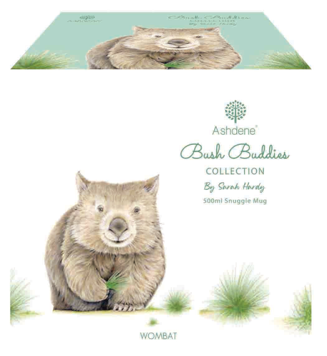 Ashdene Bush Buddies Wombat Snuggle Mug