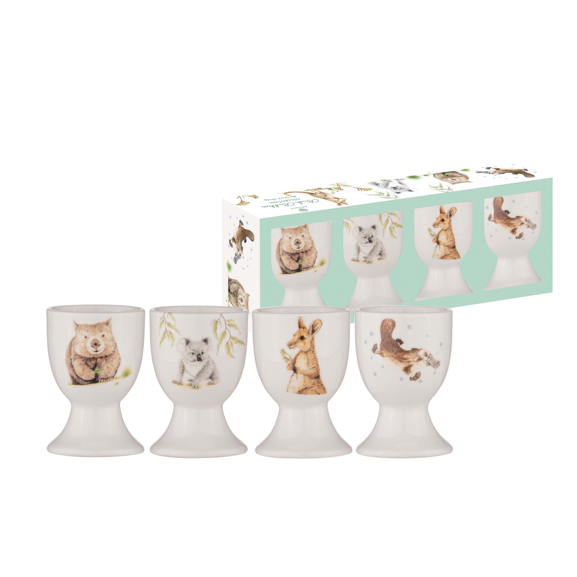 Ashdene Bush Buddies Set Of 4 Egg Cup
