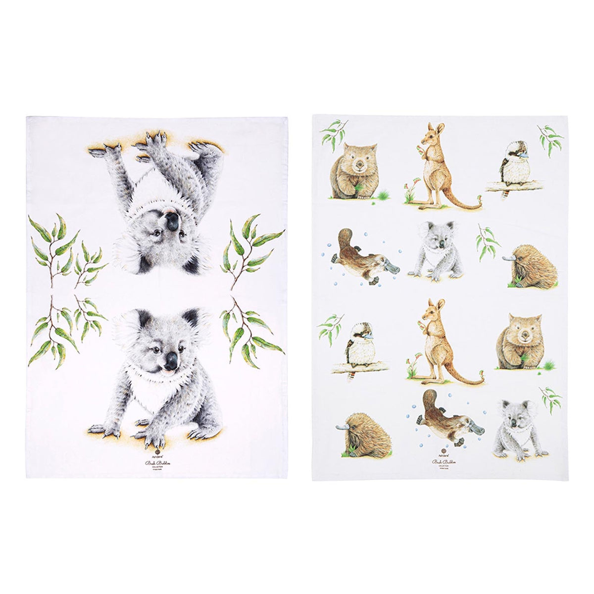 Ashdene Bush Buddies Koala 2pk Kitchen Towel