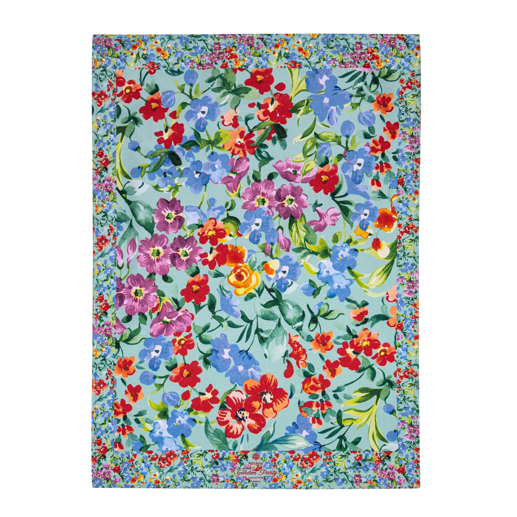 Ashdene Garden Party Sage Kitchen Towel