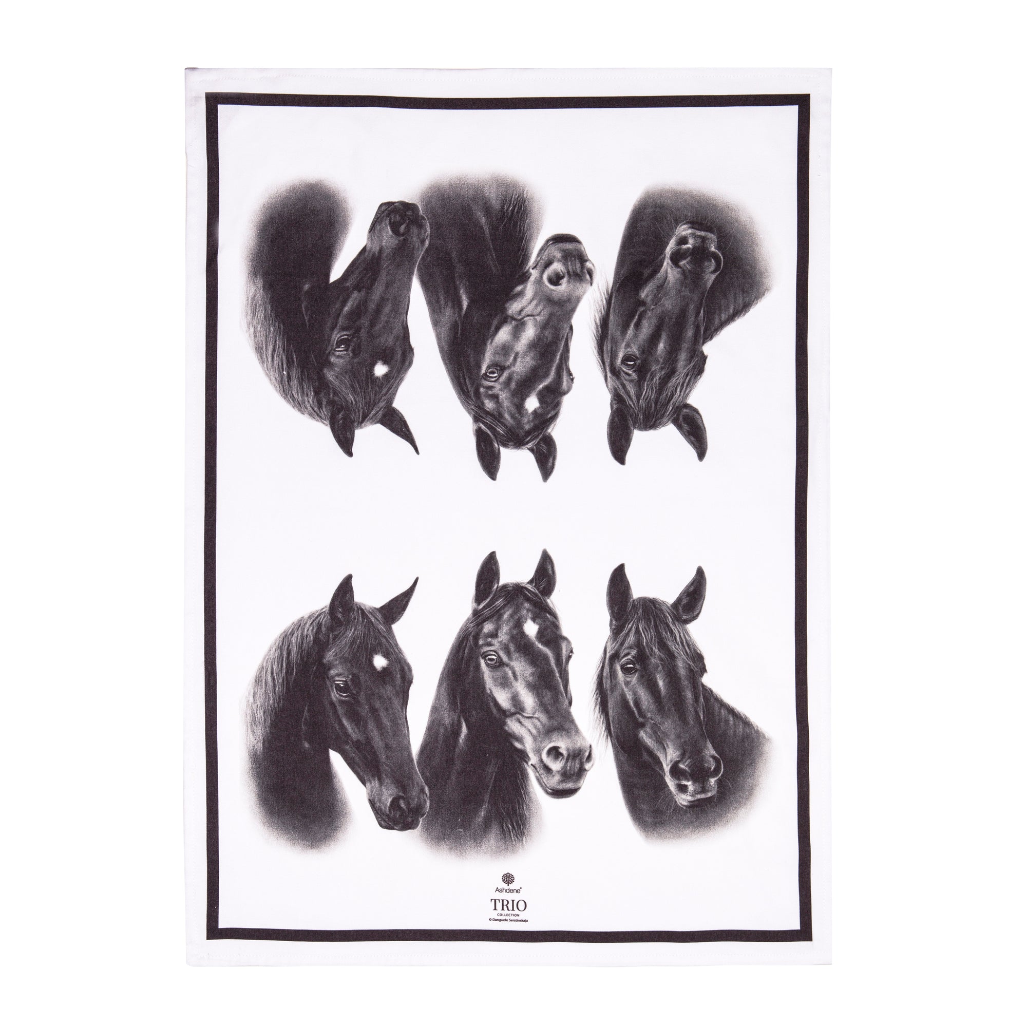 Ashdene Trio Black Kitchen Towel