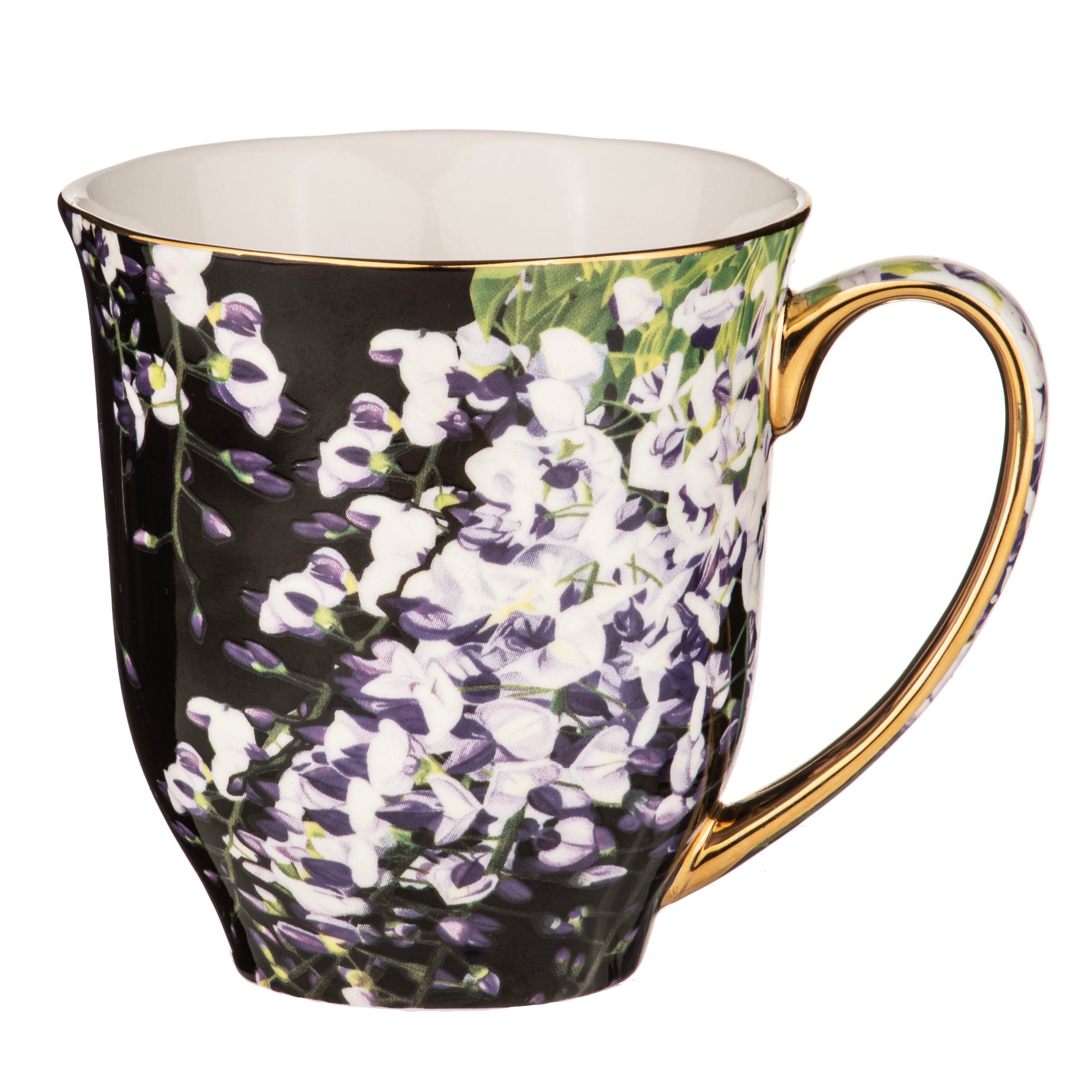 Ashdene Dark Florals Wisteria Mug