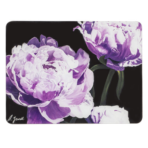 Ashdene Dark Florals Peony Surface Protector