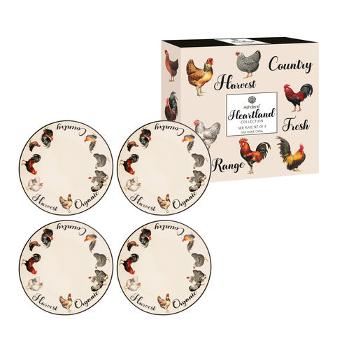 Ashdene Heartland Side Plate Set Of 4