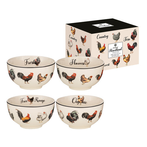 Ashdene Heartland Cereal Bowl Set Of 4