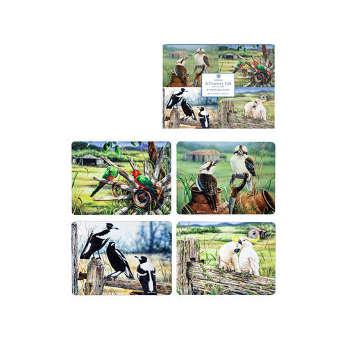 Ashdene A Country Life Assorted 4pk Placemat