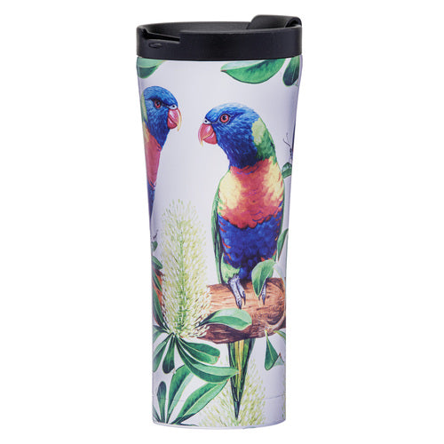 Ashdene Australian Birds Rainbow Lorikeets Travel Mug