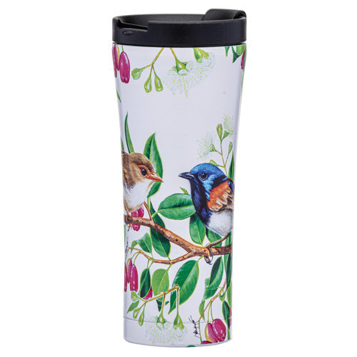 Ashdene Australian Birds Fairy Wrens Travel Mug