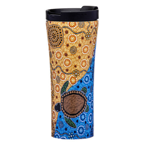 Ashdene Maarakool Art Turtles Dreaming Travel Mug