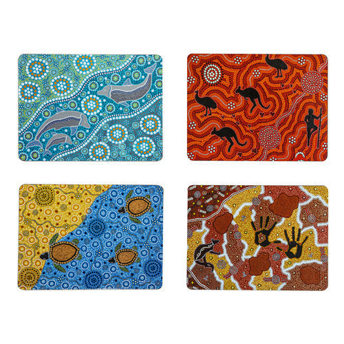 Ashdene Maarakool Art Assorted 4pk Placemat