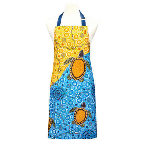 Ashdene Maarakool Art Turtles Dreaming Apron