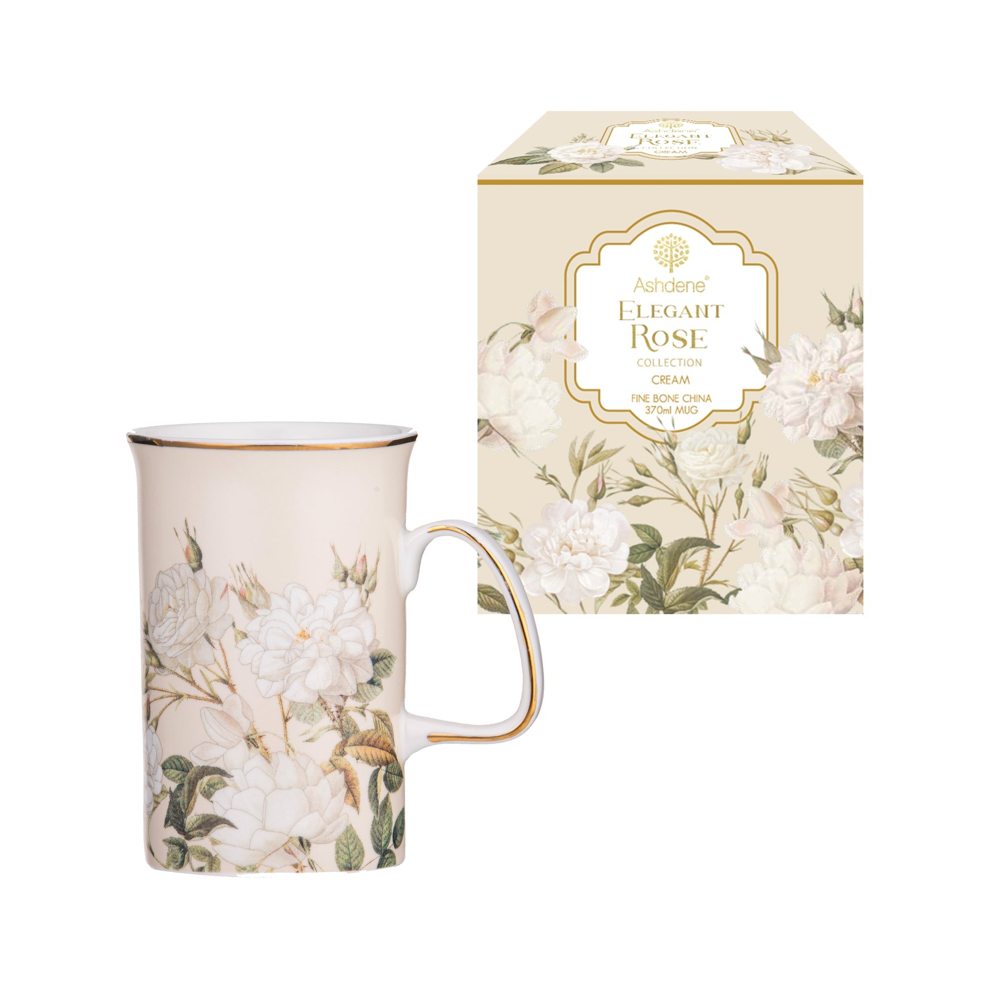 Ashdene Elegant Rose Cream Mug