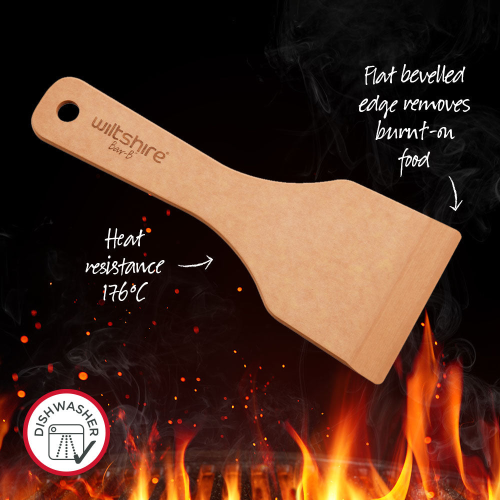 Wiltshire Bar-B Wood Fibre Grill Scraper