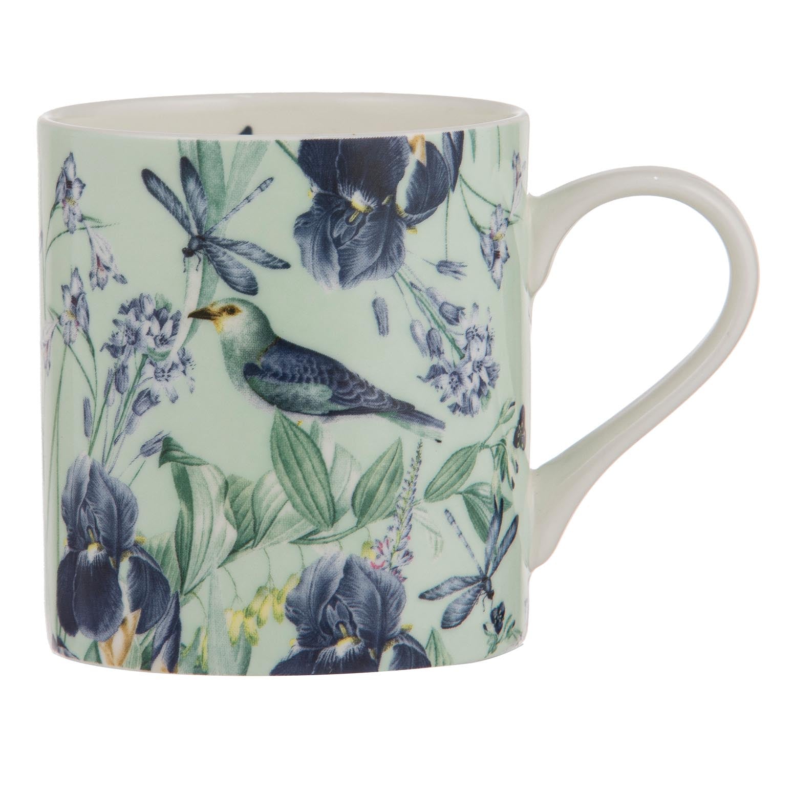 Ashdene Iris Garden Mint Mug