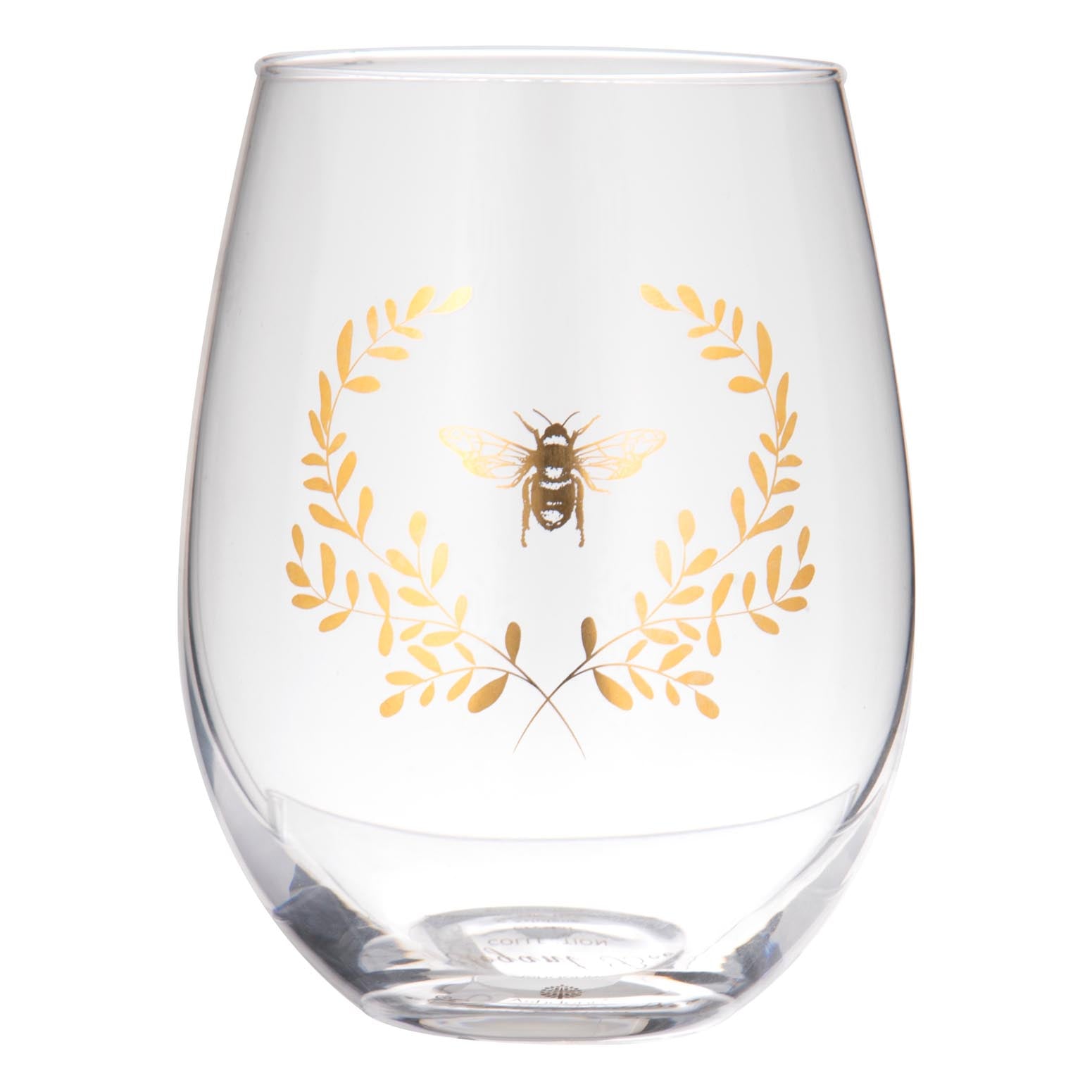 Ashdene Elegant Bee 4pk Crystal Tumbler
