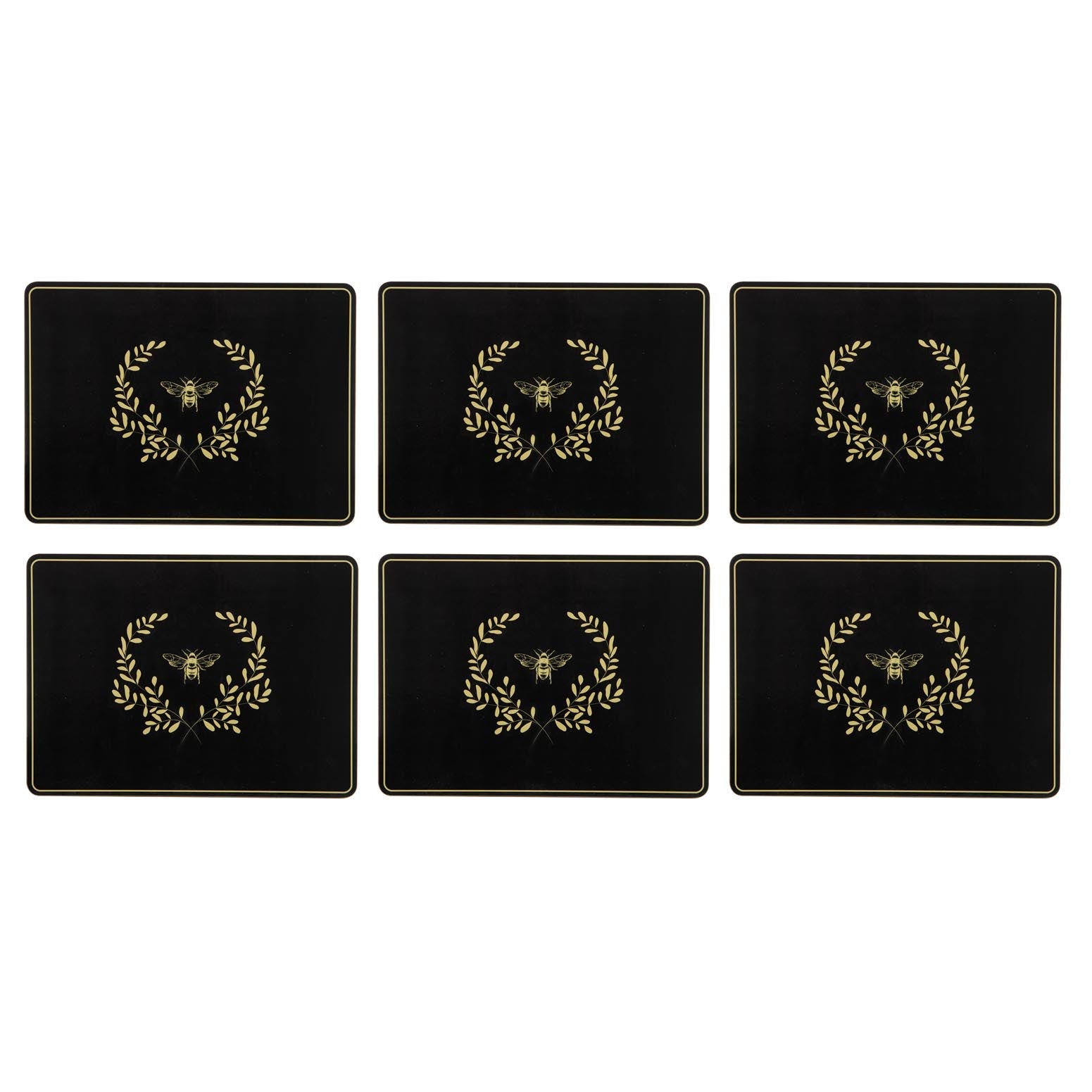 Ashdene Elegant Bee 6pk Placemat