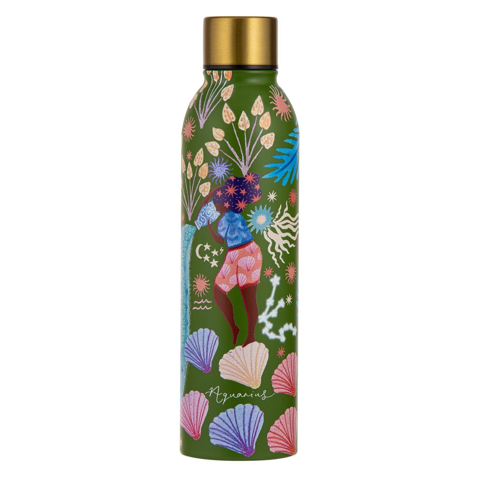 Ashdene Celestial Zodiac Aquarius Drink Bottle