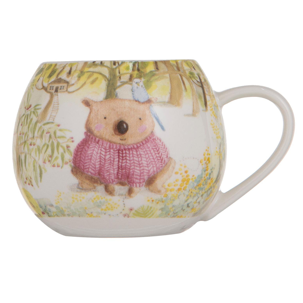 Ashdene Barney Gumnut Bushland Wombat Mini Hug Mug