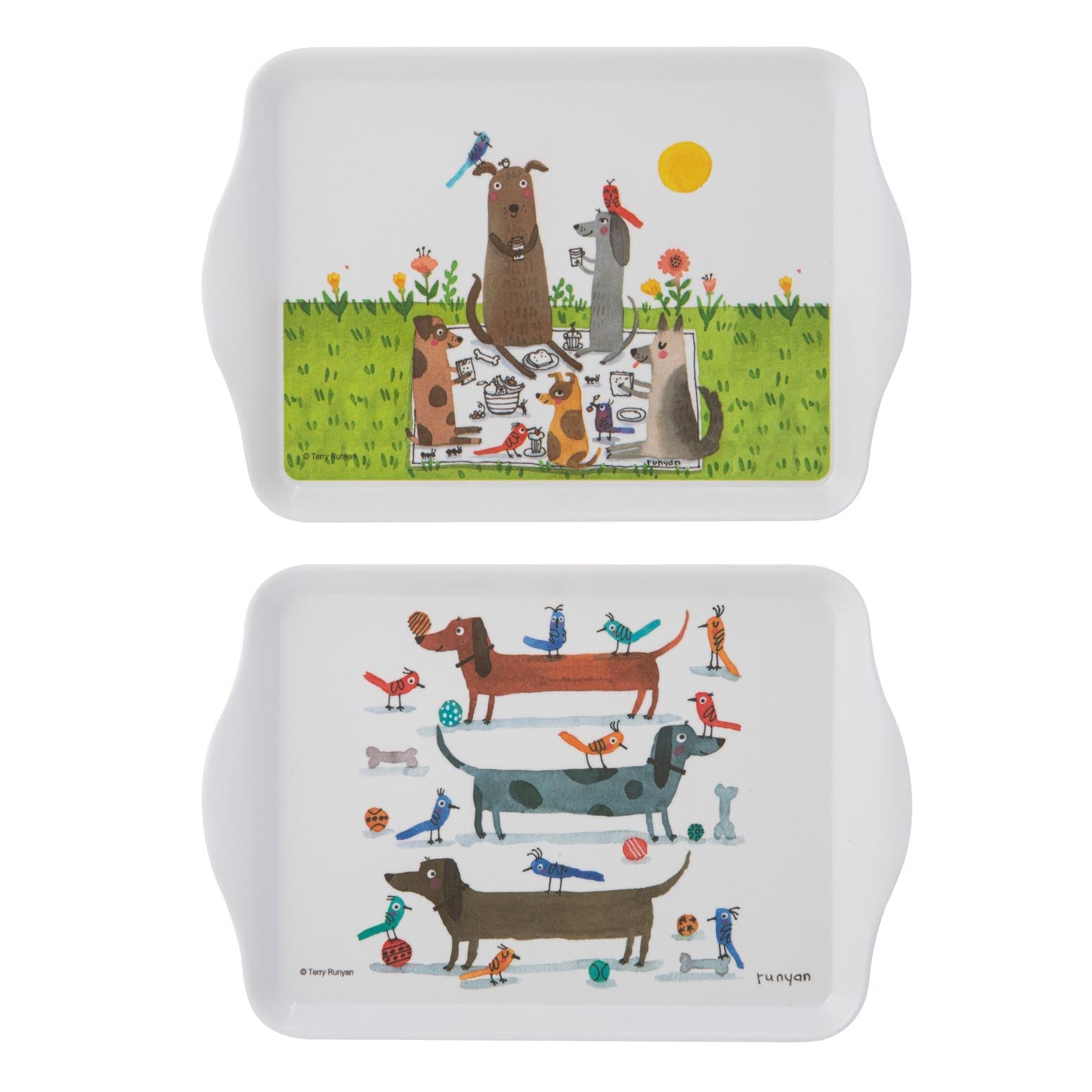 Ashdene Canine Capers 2pk Scatter Tray
