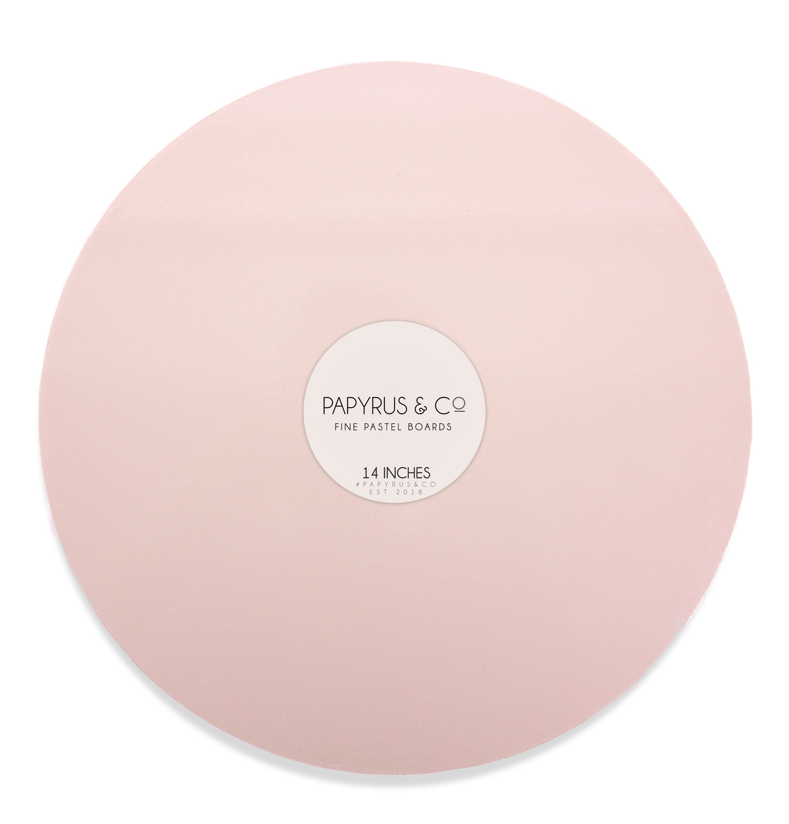 Papyrus Masonite Cake Board Round Pastel Pink 14in