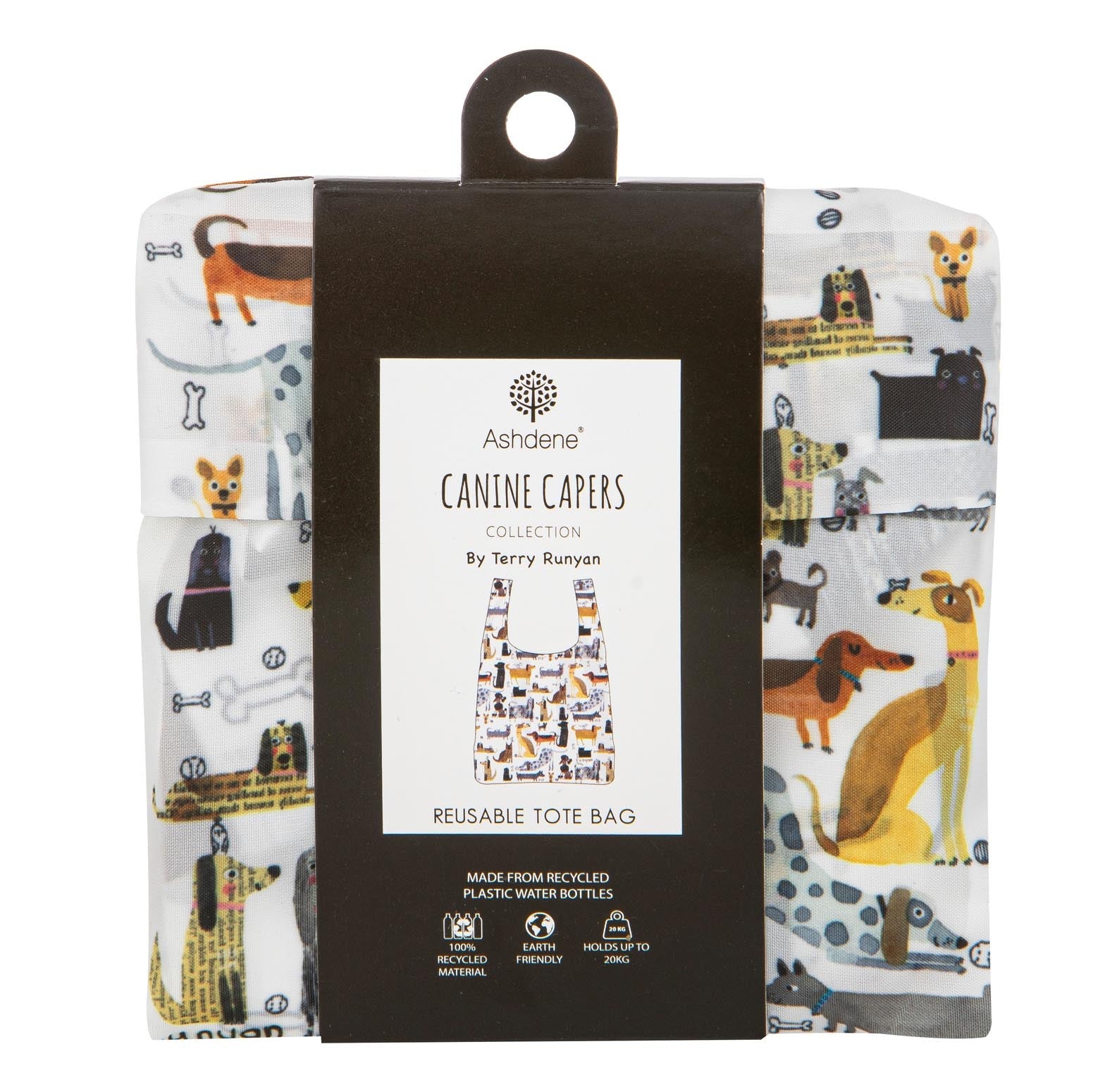Ashdene Canine Capers Puppers Shopping Bag