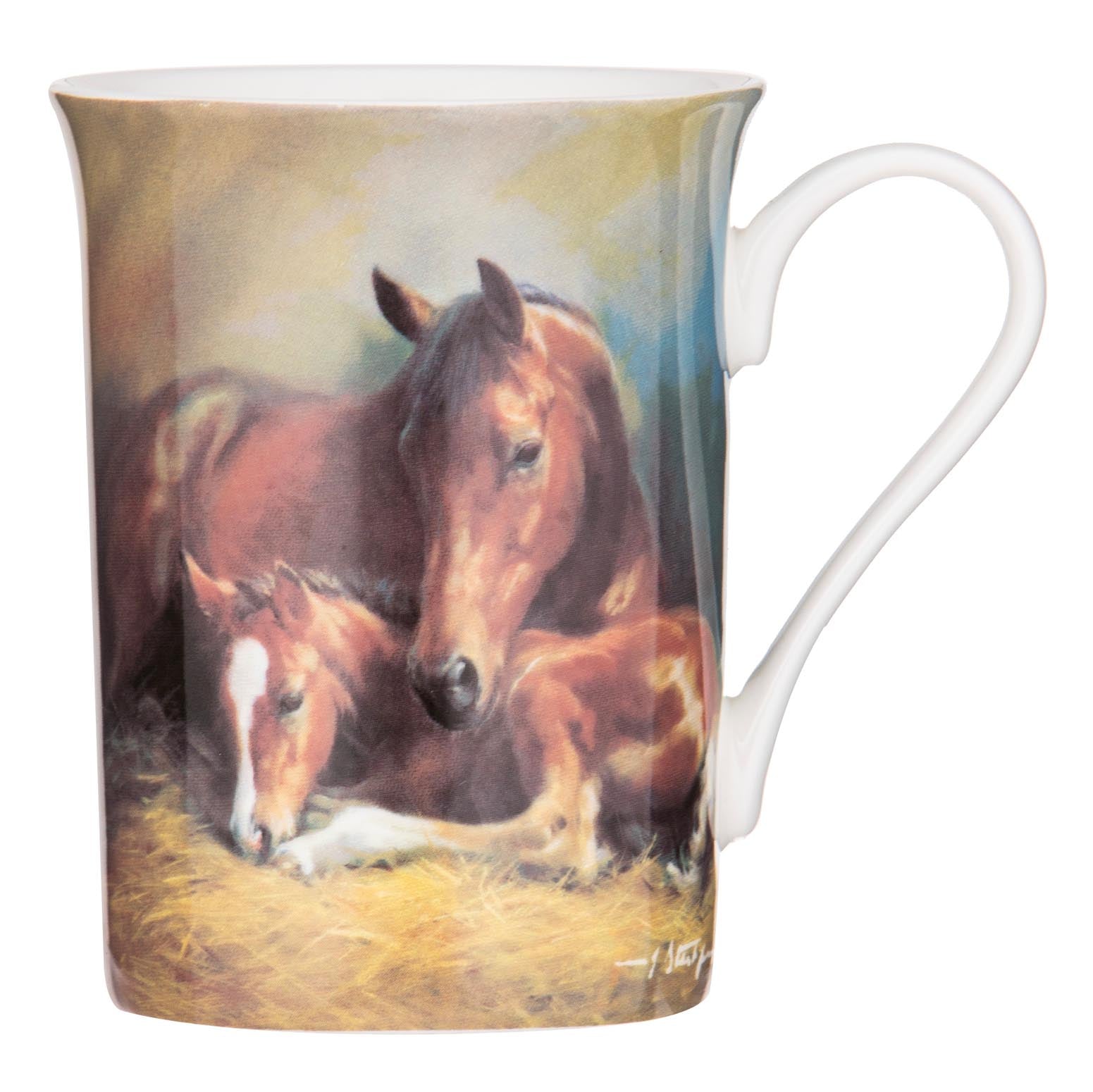 Ashdene Mares & Foals In The Stable Mug