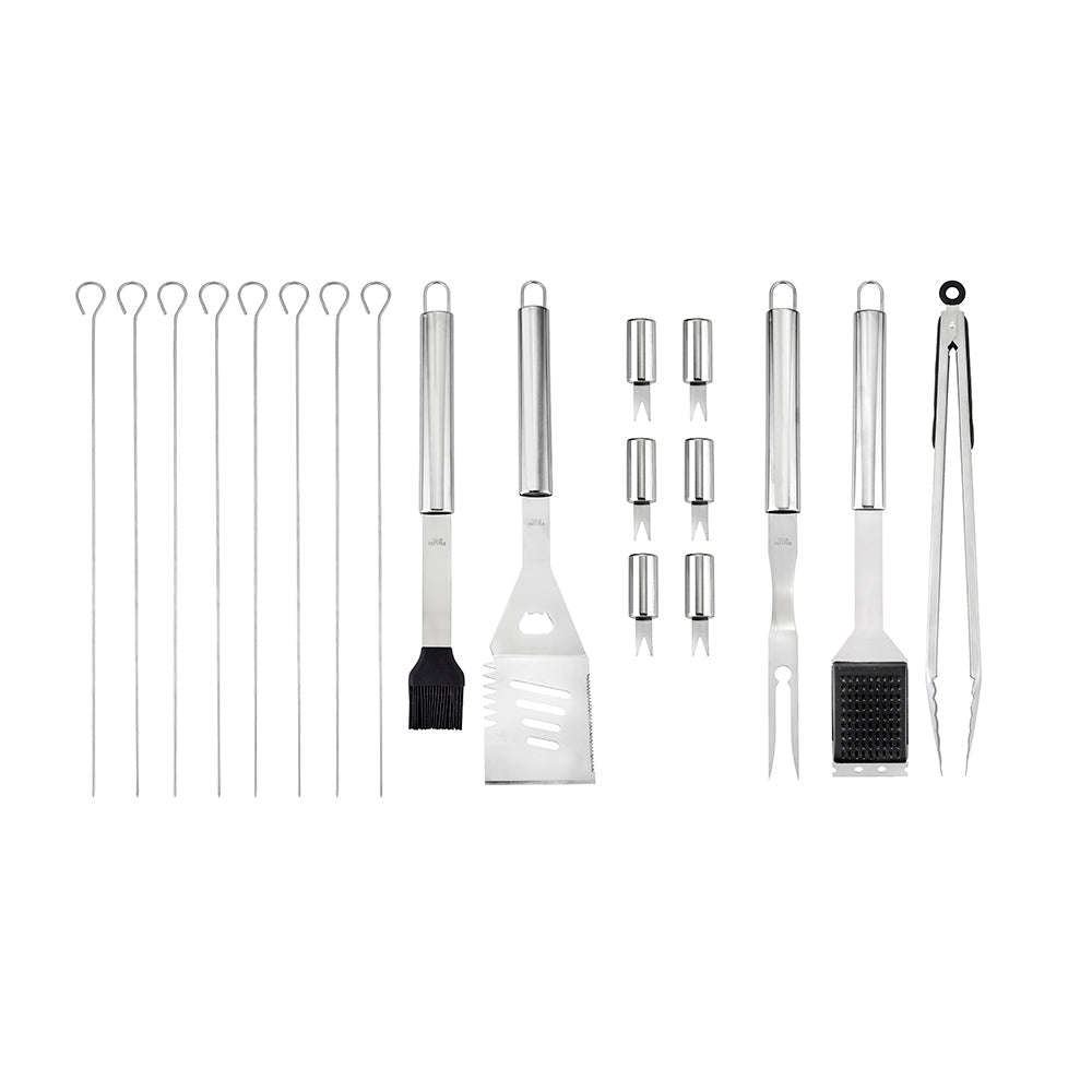Wiltshire Bar-B 20 Piece Stainless Steel Tool Set