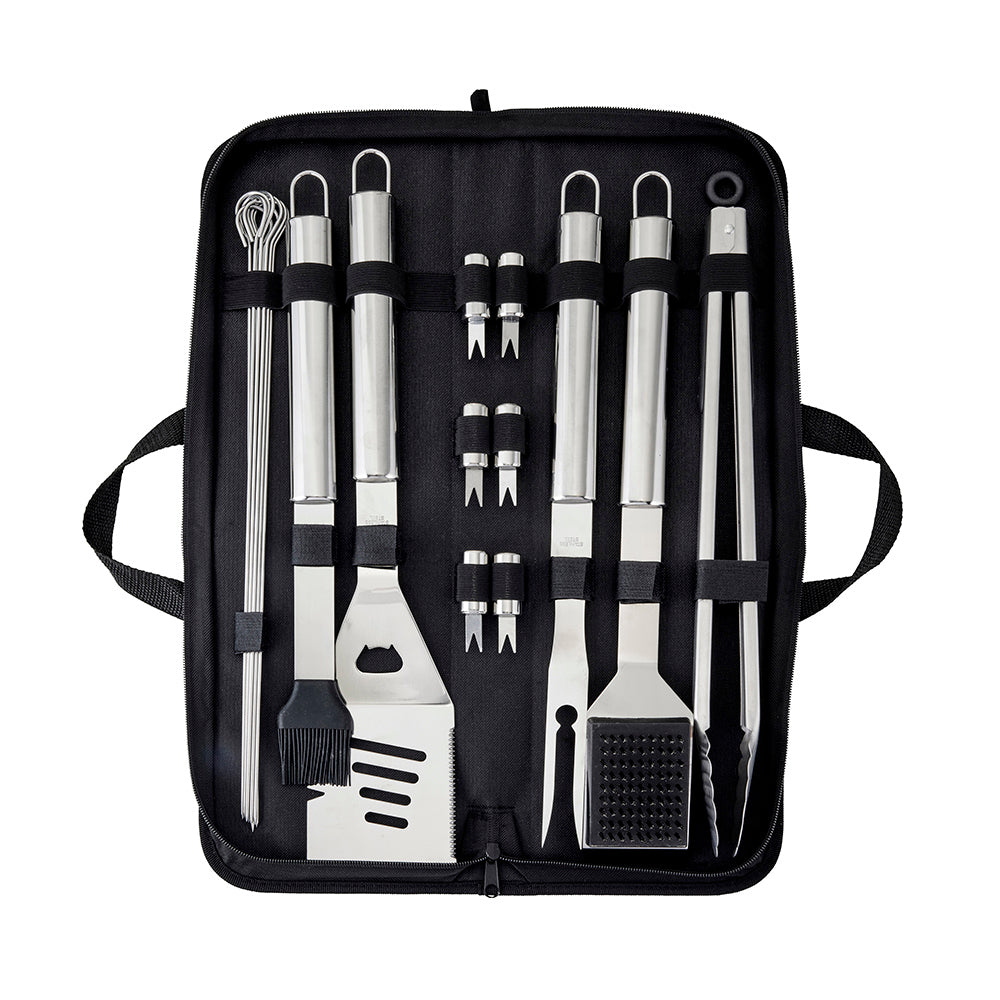 Wiltshire Bar-B 20 Piece Stainless Steel Tool Set