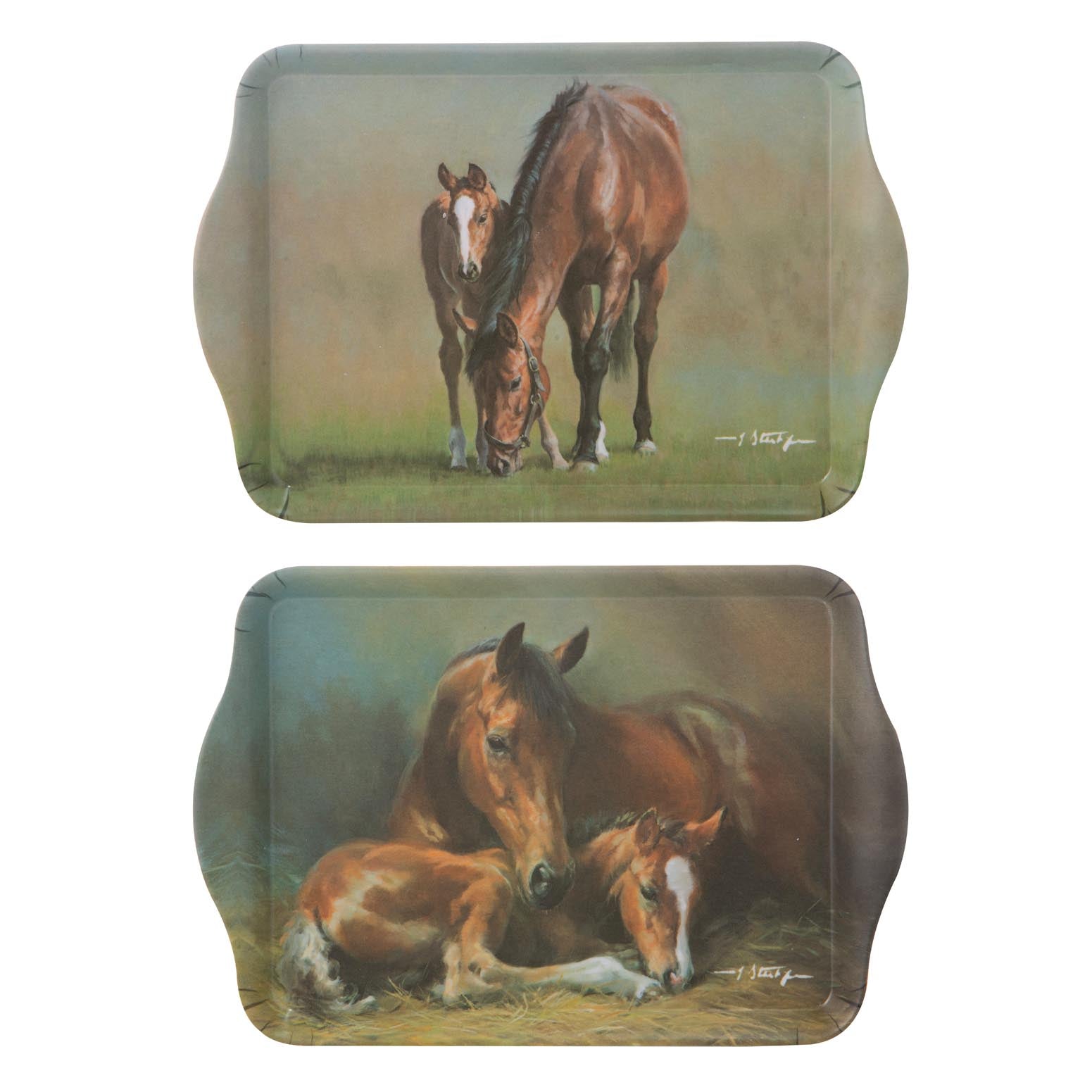 Ashdene Mares & Foals Stable & Bay 2pk Scatter Tray