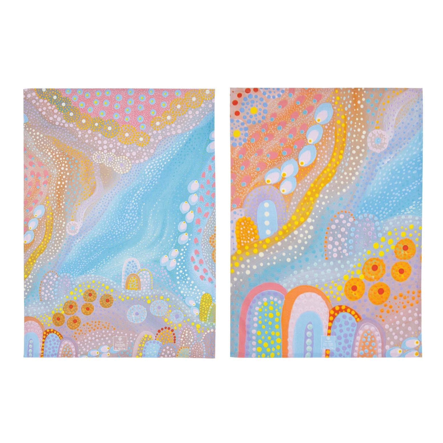 Ashdene Koort Boodja Heart Country 2pk Kitchen Towel
