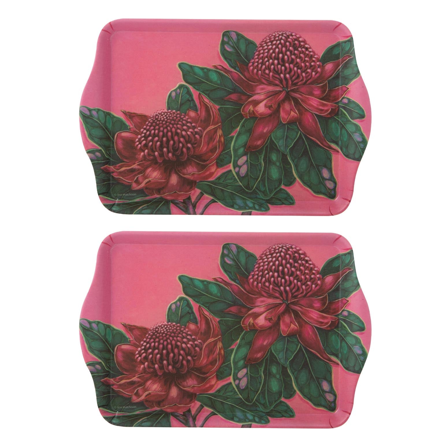 Ashdene Native Flora Waratah 2pk Scatter Tray