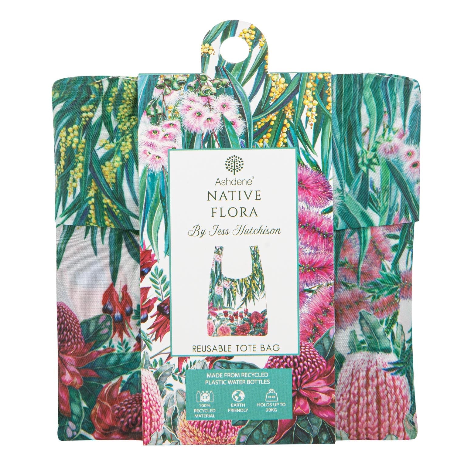 Ashdene Native Flora Multi RPET Shopping Bag