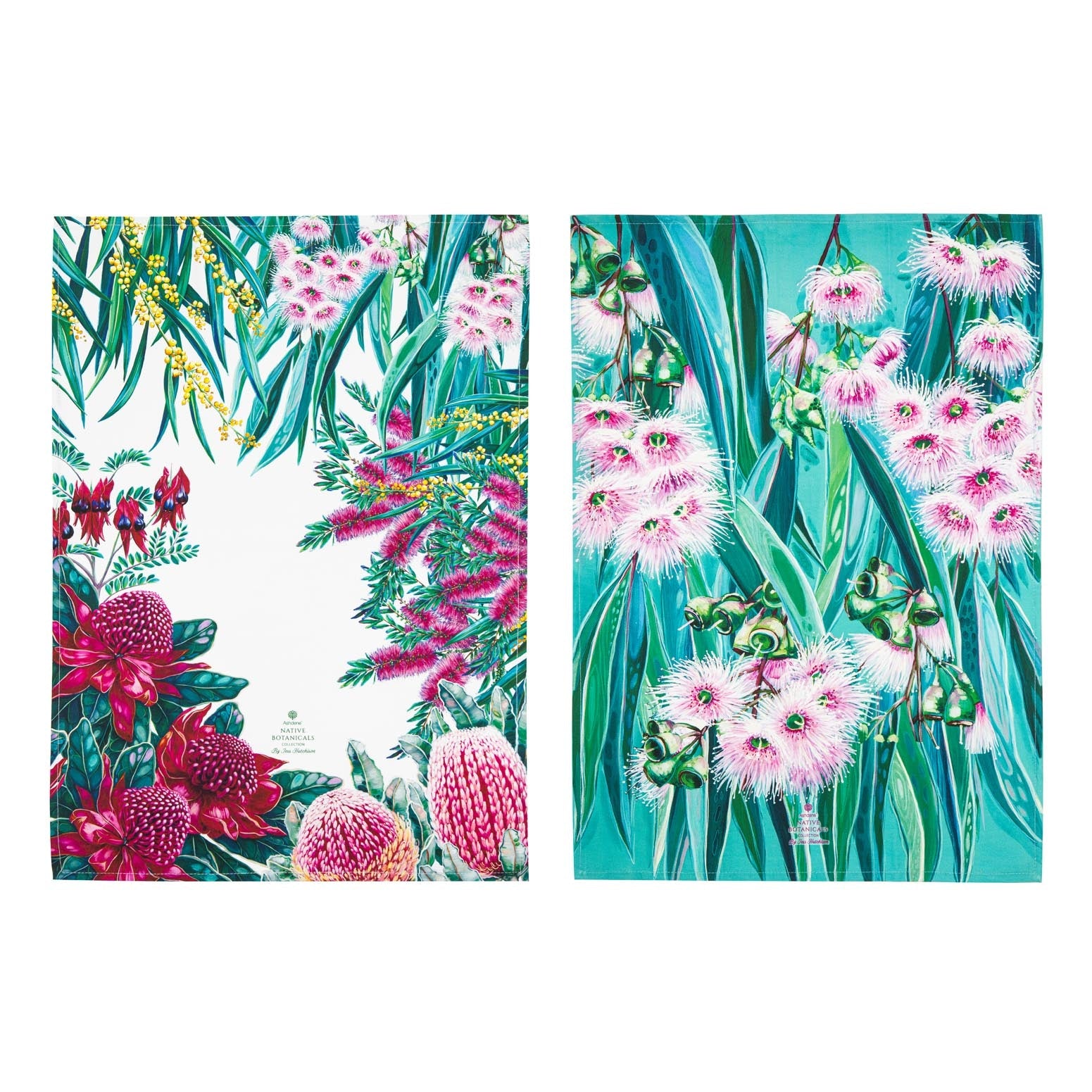 Ashdene Native Flora Flowering Gum 2pk Kitchen Towel