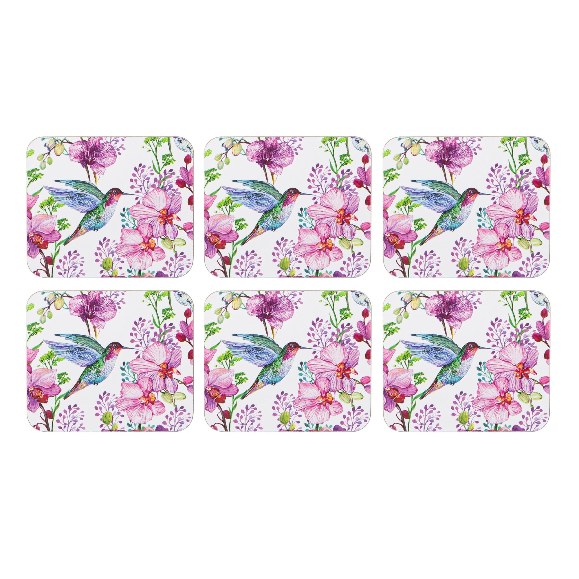 Ashdene Birds & Blooms 6pk Placemat