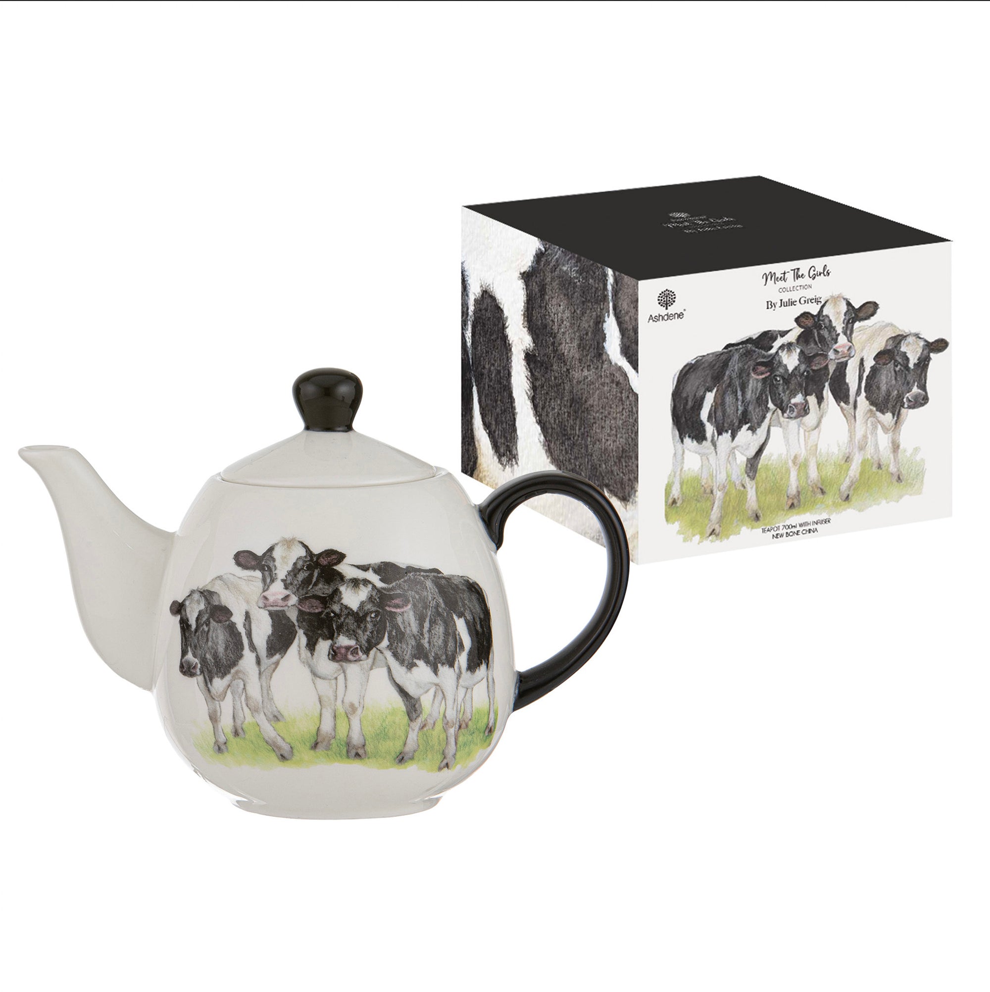 Ashdene Meet The Girls 700ml With Infuser Teapot