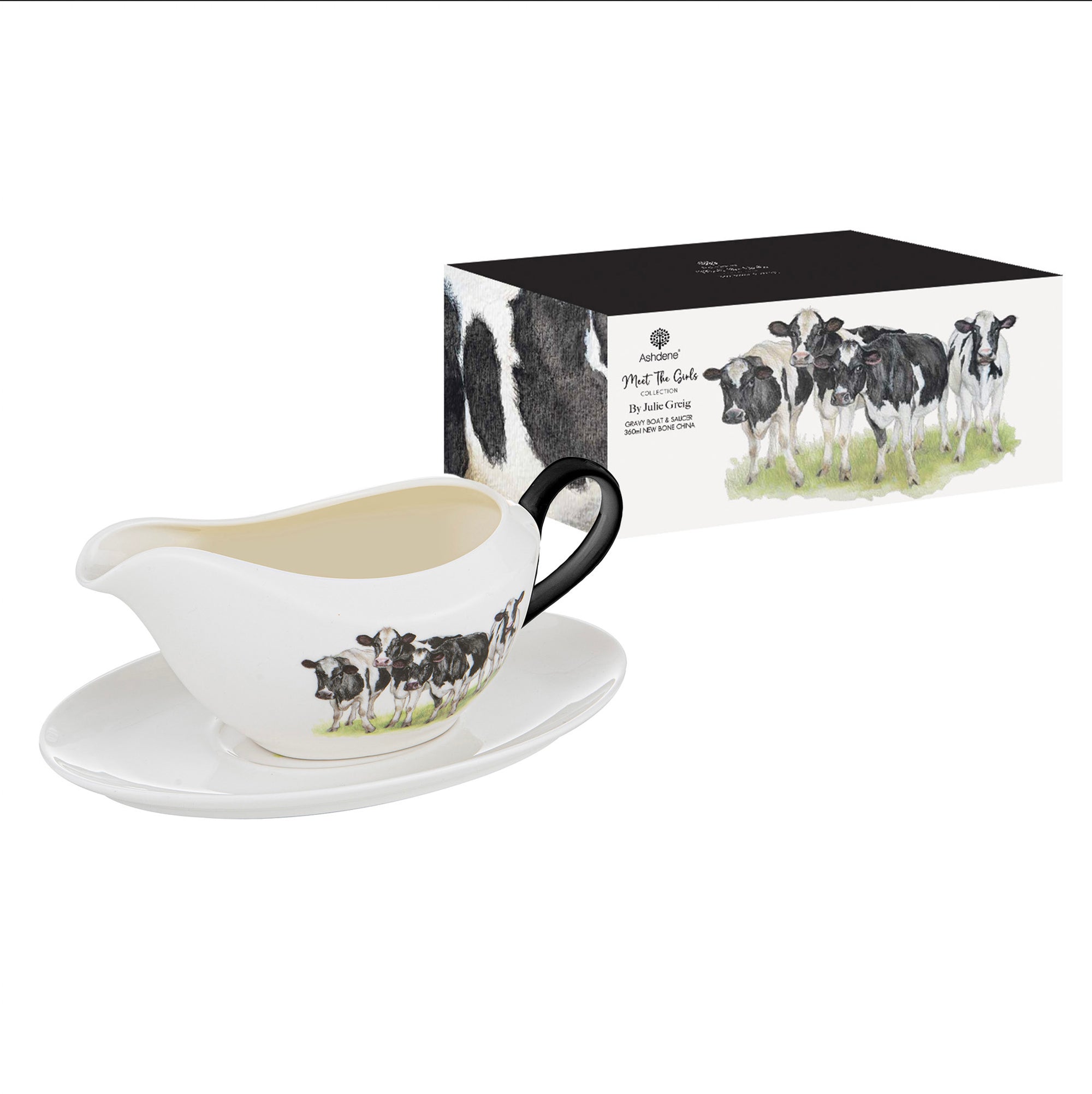 Ashdene Meet The Girls Gravy Boat & Saucer