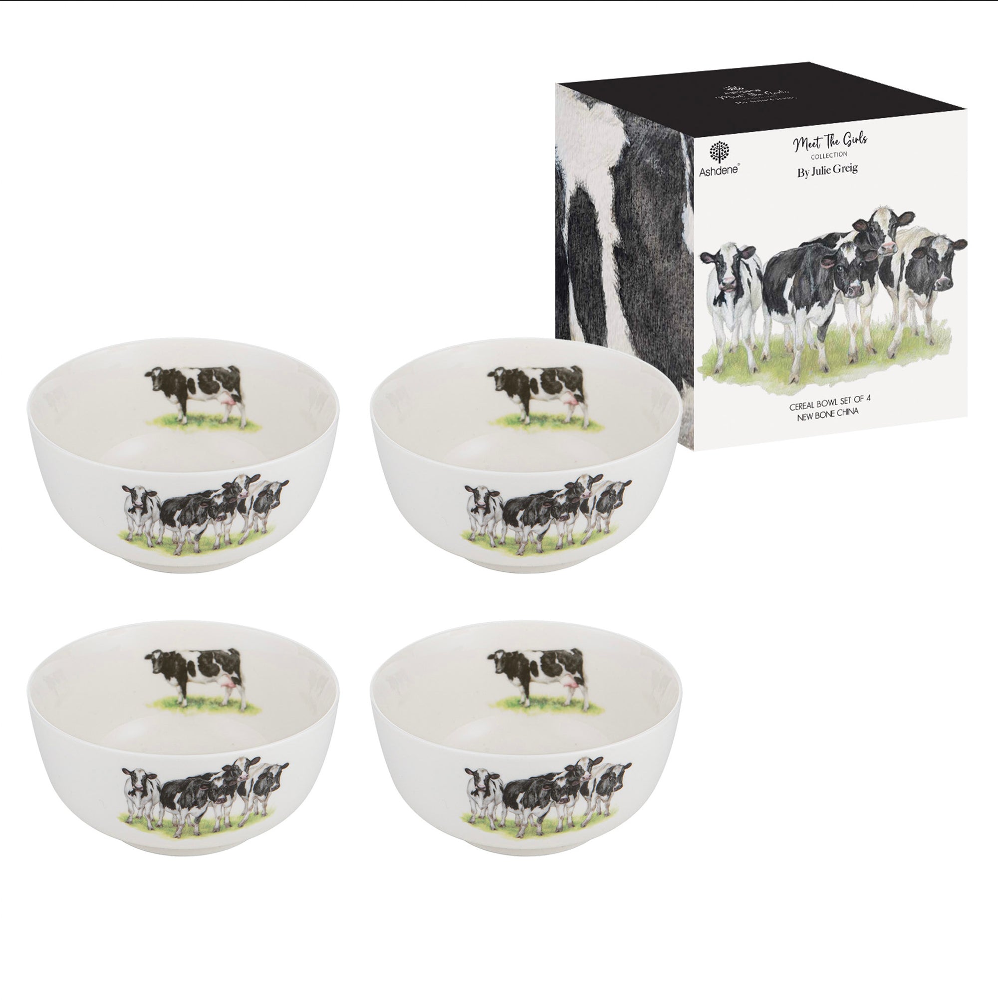 Ashdene Meet The Girls 4pk Bowl
