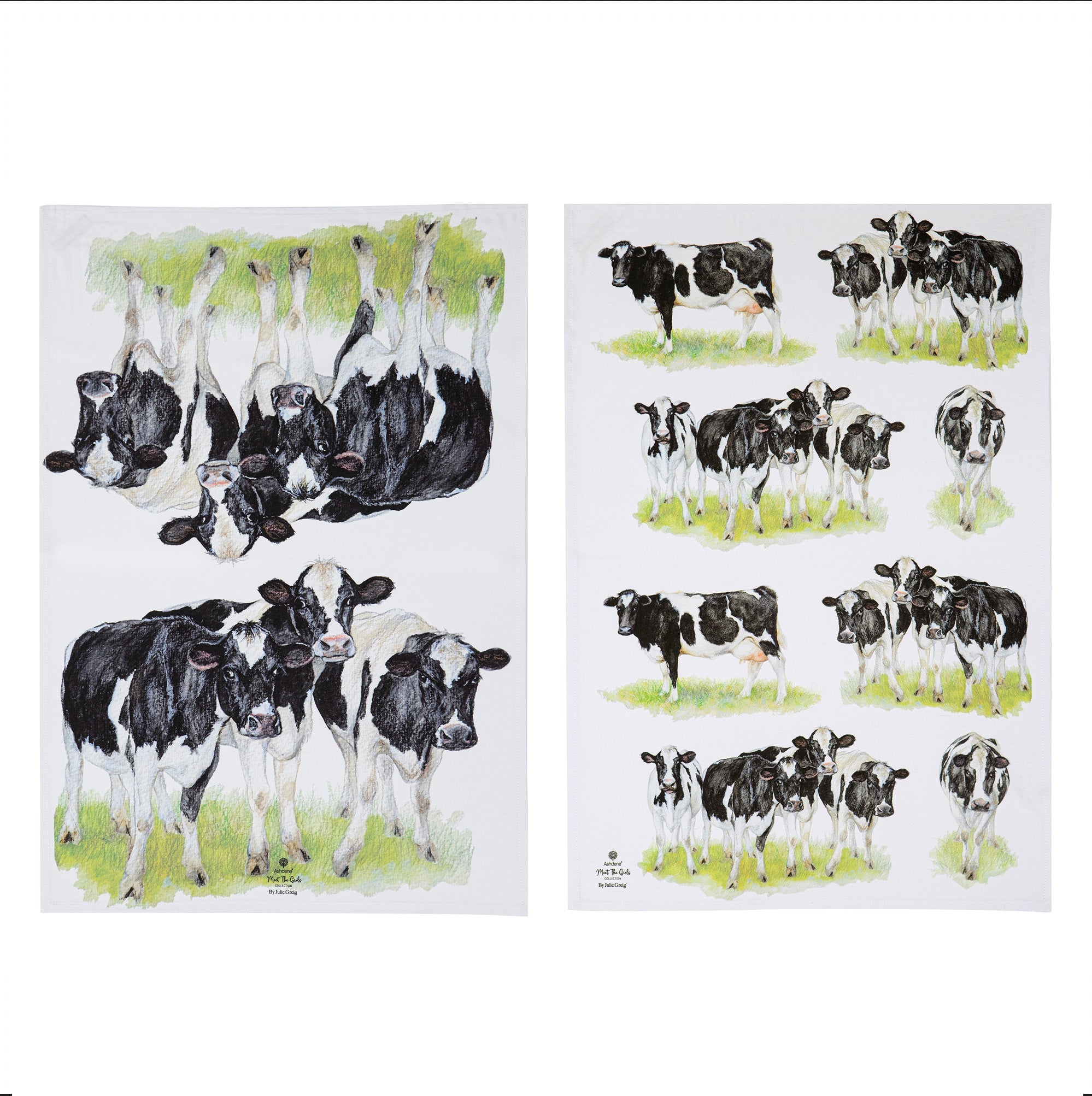 Ashdene Meet The Girls 2pk Kitchen Towel