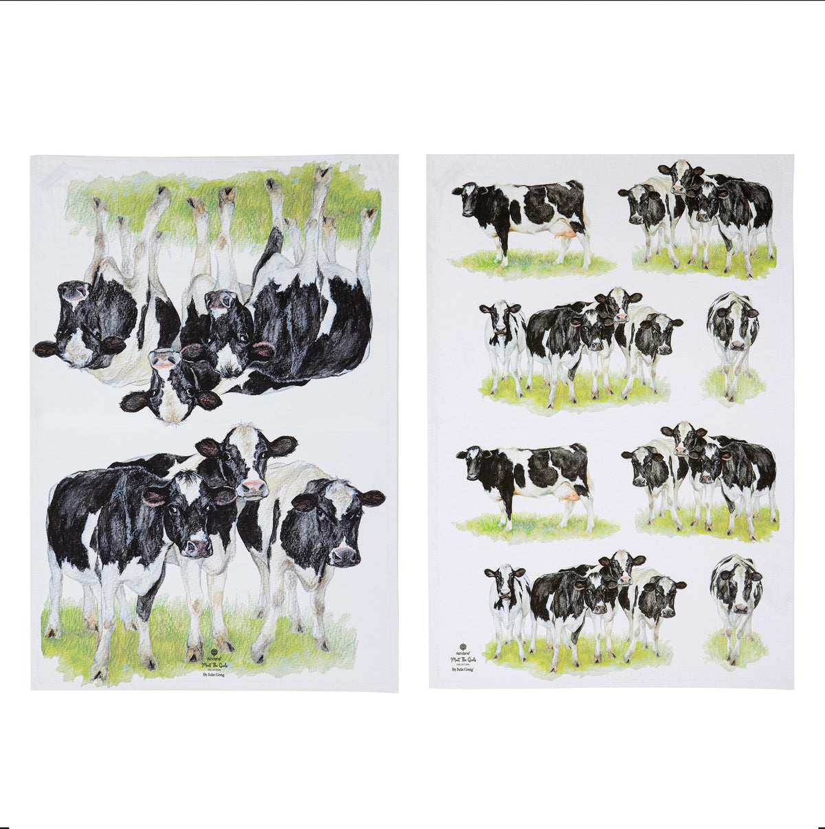 Ashdene Meet The Girls 2pk Kitchen Towel