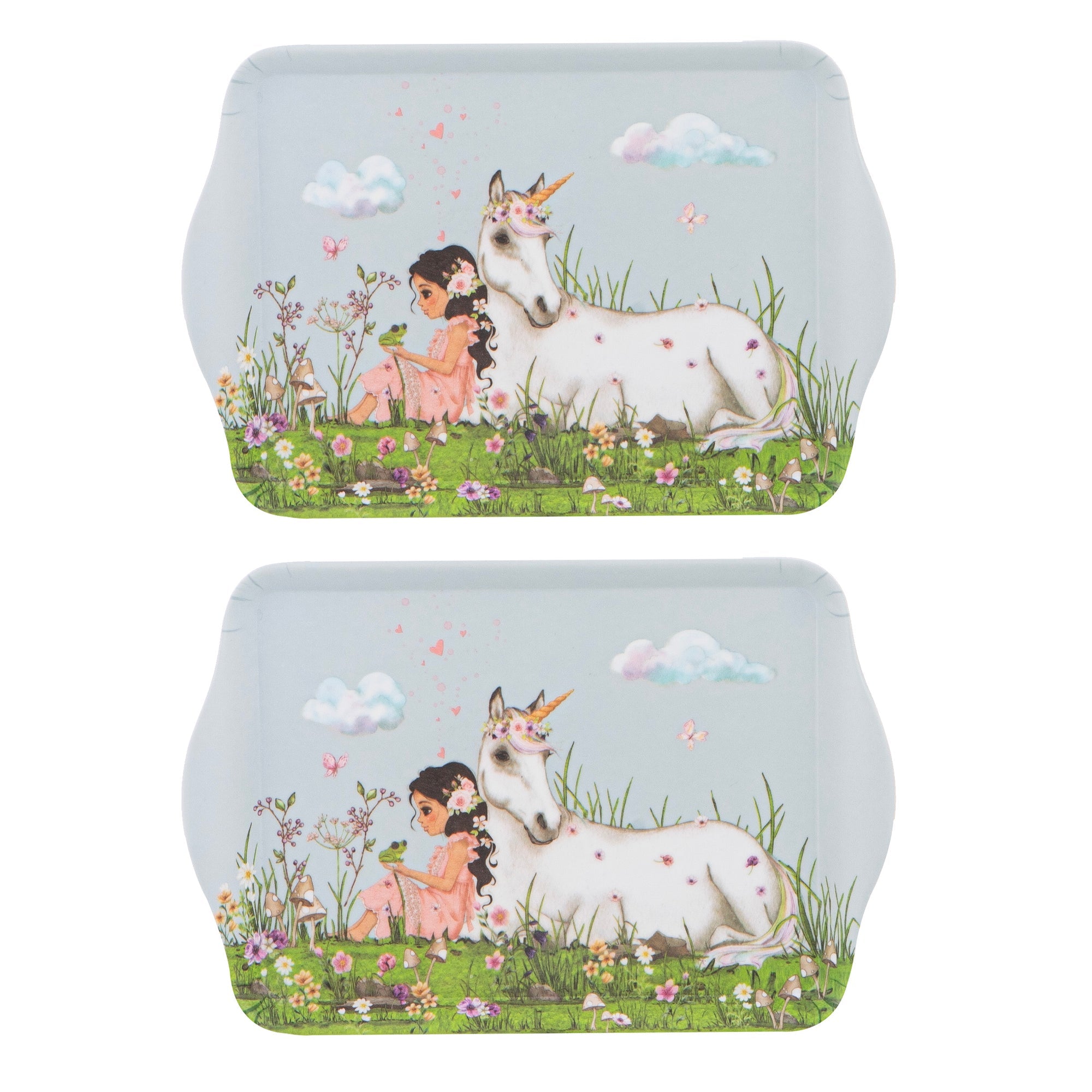 Ashdene My Unicorn 2pk Scatter Tray
