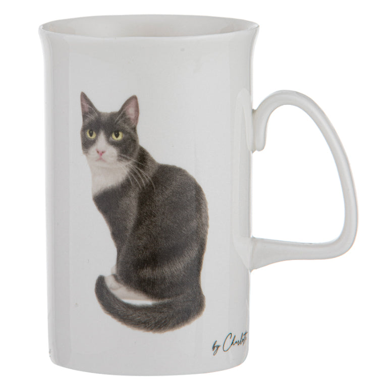 Ashdene Purrrfect Moments B&W Tuxedo Cat Can Mug