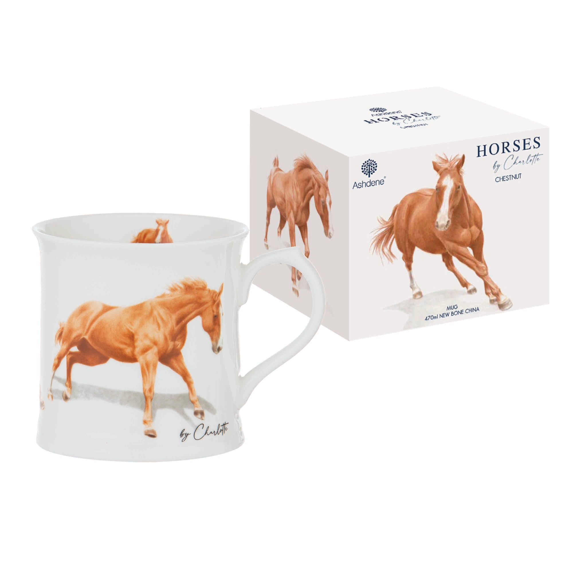 Ashdene Horses By Charlotte Chestnut Mug