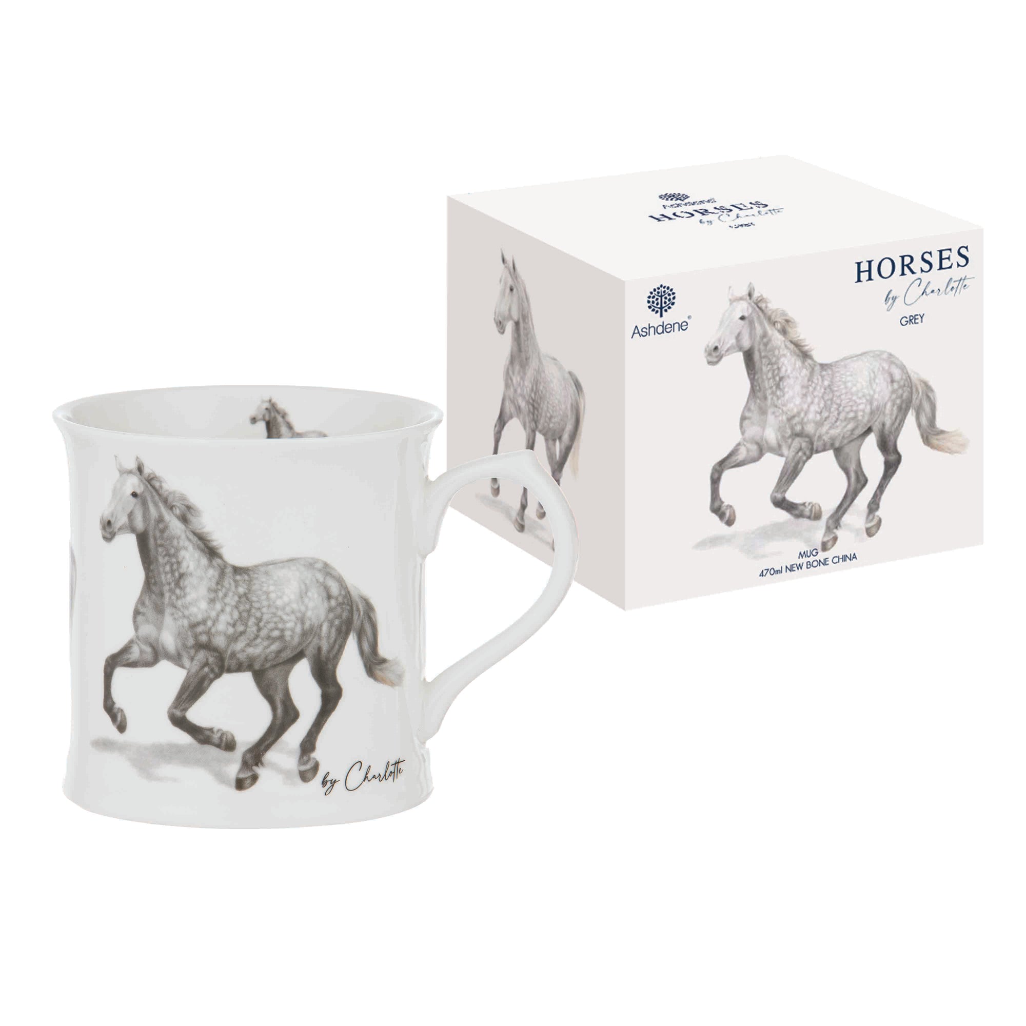 Ashdene Horses By Charlotte Grey Mug
