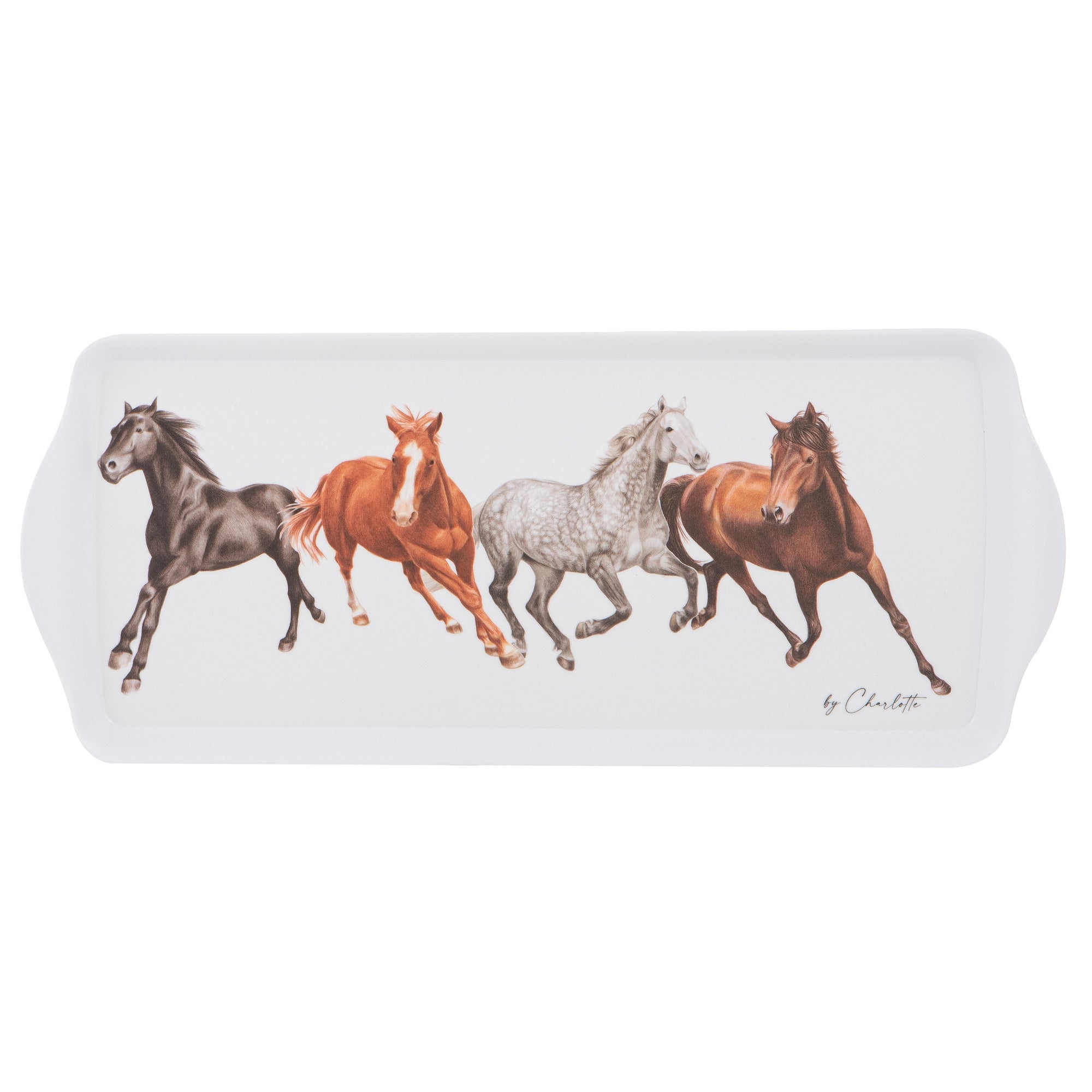 Ashdene Horses By Charlotte Sandwich Tray